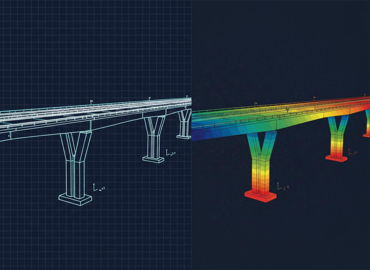 Bridge construction - steel structure